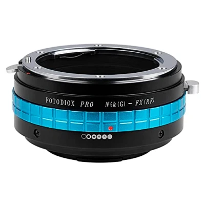 Abbildung von Fotodiox Pro Lens Mount Adapter Compatible with Nikon F G Type Lenses on Fujifilm X Cameras