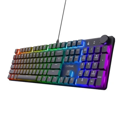 Abbildung von Trust Gaming GXT 866 Torix Niederländisches QWERTY Layout Mechanische Tastatur