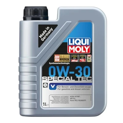 Abbildung von Liqui Moly Special Tec V 0W 30 1l Motoröl 3768 VOLVO: S80 II, V70 3, XC60 I, NISSAN: Juke, RENAULT: Kangoo I Rapid