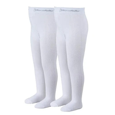 Abbildung von Sterntaler Strumpfhosen Sommer Strumpfhose UNI DP Unterhose lang für Kinder, Größe: 50/56, Weiss