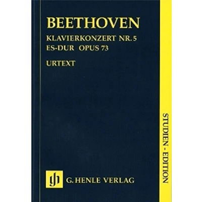 Abbildung von Klavierkonzert Nr. 5 Es dur op. 73. Studien Edition: Besetzung: Orchester (Studien Editionen: Studienpartituren)