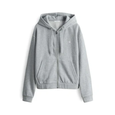 Abbildung von Opus Sweatjacke, Damen, Größe: 38, Hazy fog melange