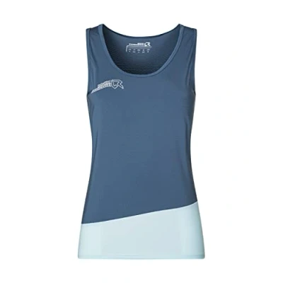 Abbildung von Rock Experience REWL00531 Merlin Woman Tank Vest Unisex 1344 China Blue+2285 Quiet Tide XS