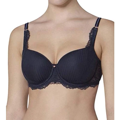 Abbildung von Triumph Damen Peony Florale WP Bra, SCHWARZ, 80D