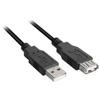 Abbildung von USB 2.0 Verlängerungskabel, A Stecker &gt; Buchse