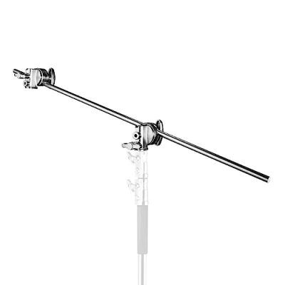 Abbildung von Walimex pro Galgen mit 2 Schraubklemmen, 100cm Ideal für Auf und Kopflicht, vielfältige Einsatzmöglichkeiten, stabiler Ausleger, bis 10kg belastbar inkl. Spigot
