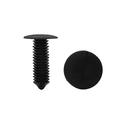 Abbildung von sourcing map 20 Stk Universal passend für Auto Tür Nieten Stoßfänger Verkleidung Halter Clip 9 mm, Schwarz de