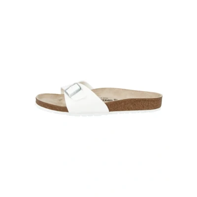Abbildung von BIRKENSTOCK Herren Madrid Birko Flor Pantoletten, Weiß (Weiß), 45 EU