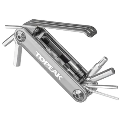 Abbildung von Topeak Unisex Erwachsene Tubi 11 Miniwerkzeuge, Silber Schwarz, 7,6cm