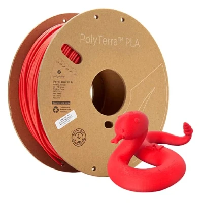 Abbildung von Polymaker 70827 PolyTerra PLA Filament 2.85mm 1000g Rot (matt) 1St.