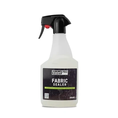 Abbildung von ValetPRO Fabric Sealer Stoffversiegelung, Stoff Autoinnenschutz, schafft sofortige hydrophobe Beschichtung, um vor verschütteten Flüssigkeiten zu schützen, 0,5 Liter Sprühflasche