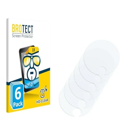 Abbildung von BROTECT (6 Stück Schutzfolie für Dyson V15 Displayschutz Folie Ultra Klar