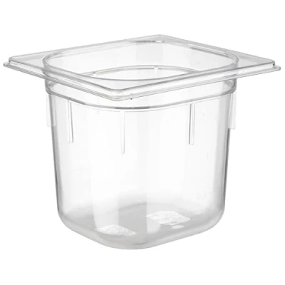Abbildung von APS 82040 GN 1/6 Polycarbonat Behälter, 17, 6 x 16, 2 15 cm 2.2 ltr.
