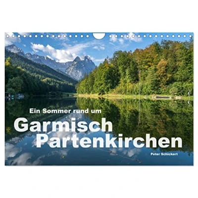 Abbildung von Ein Sommer rund um Garmisch Partenkirchen (Wandkalender 2025 DIN A4 quer), CALVENDO Monatskalender