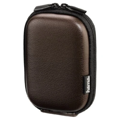 Abbildung von Hama Hardcase Kameratasche für eine Digitalkamera, Leather Look 40G, Braun