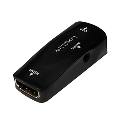 Abbildung von LogiLink HDMI (Buchse) zu VGA plus Audio Konverter mit AG6200 Chipsatz ohne Reduzierung des Signals