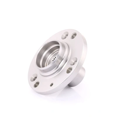 Abbildung von FEBI BILSTEIN 02219 Radnabe 4 100 ohne Radlager Vorderachse links, rechts VOLKSWAGEN: Golf 2, Passat B3/B4 Variant, Cabrio