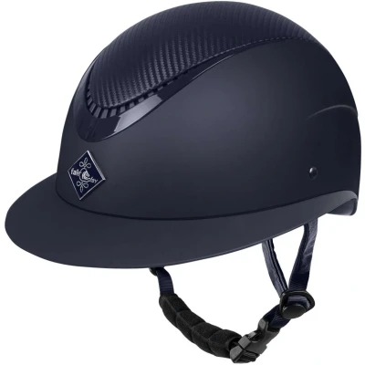 Abbildung von Fair Play Reithelm Apoleus Carbon Wide Visor Navy S (52 54cm) Agradi.deVerkauft von Agradi