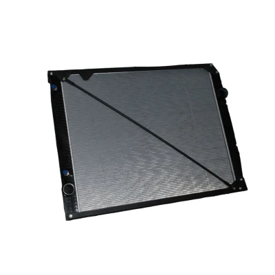 Abbildung von THERMOTEC D7ME003TT Kühler, Motorkühlung 952 808 40 Kühlrippen gelötet MERCEDES BENZ: ACTROS MP2 / MP3,