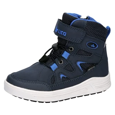 Abbildung von LICO Camillo VS Snowboot/Winterstiefel für Kinder, Größe: 25, Marine blau Nylon