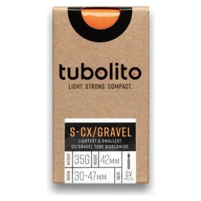 Abbildung von S Tubo Schlauch CX/Gravel 700c/28 Zoll 42 mm Ventil Orange