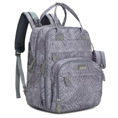 Abbildung von BabbleRoo Wickelrucksack Wickeltasche, lässige Wickeltaschen, Multifunktional Große Kapazität Babytasche Reiserucksack mit Wickelauflage &amp; Schnullerhalter
