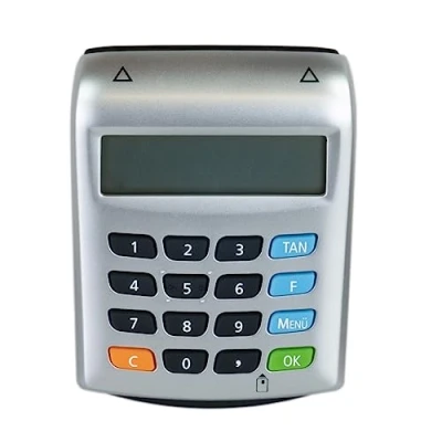 Abbildung von HeiTrade Digipass 836 chipTAN Smart TAN Generator Für Online Banking HHD v1.4 Volksbank, Sparkasse, Raiffeisenbank und DKB (DKB nur mit der kostenpflichtigen Girocard)