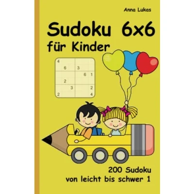 Abbildung von Sudoku 6x6 für Kinder: 200 von leicht bis schwer 1