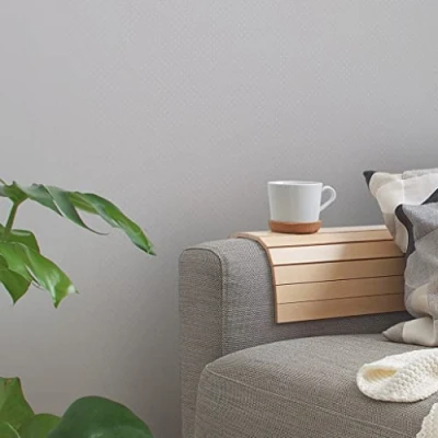 Abbildung von A.S. Création Vliestapete &quot;Landhaustapete mit Pünktchen&quot;, matt gemustert neutral, Punktetapete Tapeten Wohnzimmer Schlafzimmer Küche modern Design Optik