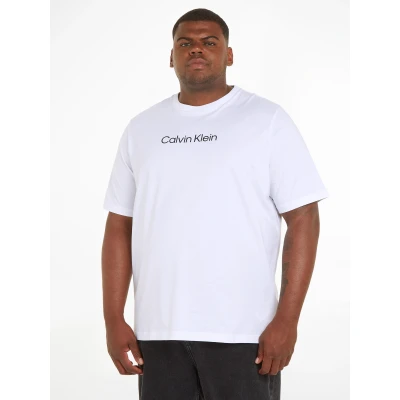 Abbildung von Calvin Klein HERO LOGO Comfort Tshirt print, Herren, Größe: 4XL, Bright white
