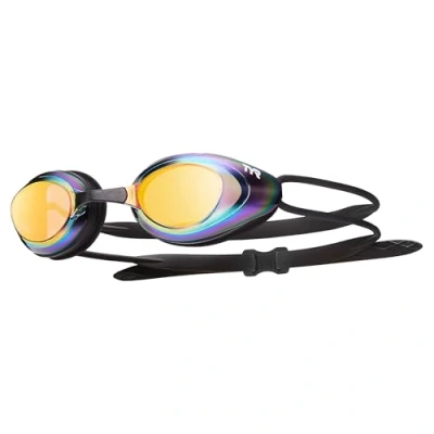 Abbildung von TYR Black Mirror Googles Unisex Schwimmbrillen goldcoloured, Größe: One Size, Gold coloured