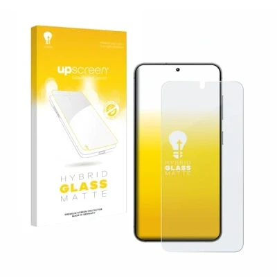 Abbildung von upscreen Entspiegelungs Schutzglas für Samsung Galaxy S24 Schutzfolie Matt, Glas Folie [mattierend, 9H Panzerschutz, Anti Fingerprint]