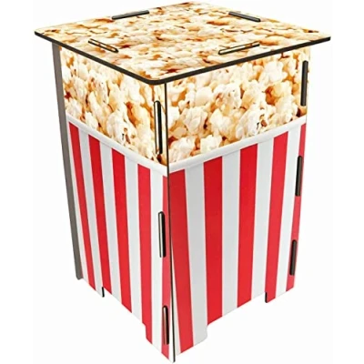 Abbildung von Werkhaus SH 8293 Photohocker Popcorn Mehrfarbig ca. 29,5 x 42 cm Sitzhocker Holzhocker