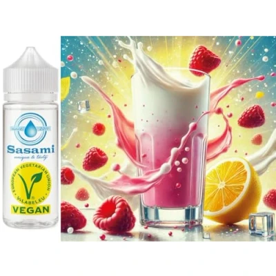 Abbildung von Buttermilch Himbeere Zitrone Aroma Konzentrat Vegan Sasami 10ml