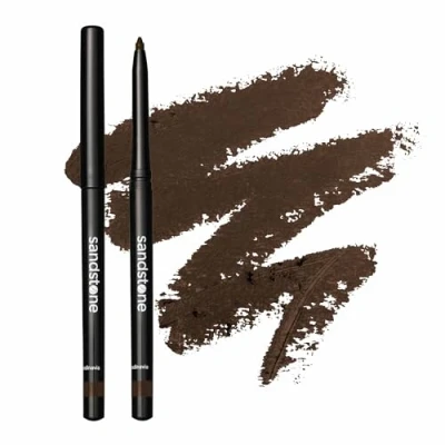Abbildung von Sandstone Scandinavia Hypoallergener Waterproof Eyeliner Brauner für Empfindliche Augen Parfümfreier Veganer und Tierversuchsfreier lidstrich stift (Braun)