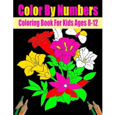 Abbildung von Color By Numbers Coloring Book For Kids Ages 8 12