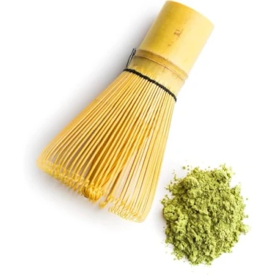 Abbildung von Matcha Schneebesen, Matchabesen für Tee, Traditioneller Starter Set, Besen Herstellungswerkzeuge, Japanische Whisk, Rührer harz Material