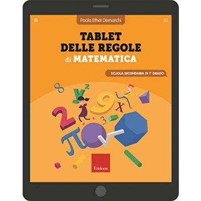 Abbildung von Tablet Delle Regole Di Matematica. Scuola Secondaria Primo Grado (I materiali)
