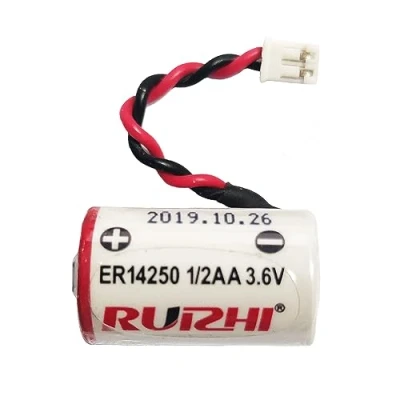 Abbildung von RUIZHI Replacement Battery for Siemens VDO Digital Tachograph DTCO 1.4/2.0*/2.0A/2.1/2.2/3.0/4.0/4.0E, Compatible with A2C59511954, A2C59511954X, LS14250 VDO, Li SOCl2 ER14250 3.6V 1200mAh (1 Count)