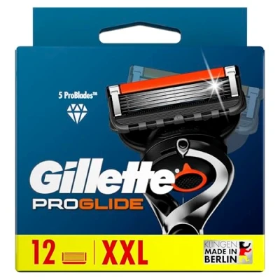 Abbildung von Gillette ProGlide Rasierklingen für Rasierer, 12 Ersatzklingen Nassrasierer Herren mit 5 fach Klinge