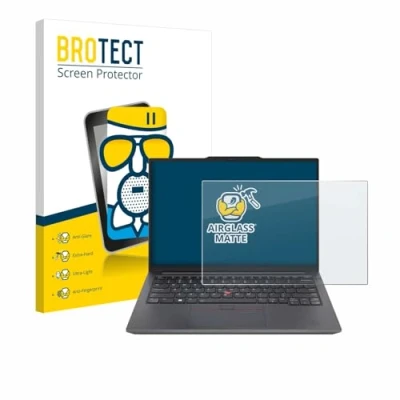Abbildung von BROTECT Entspiegelungs Schutzglas für Lenovo ThinkPad E14 Gen 6 Schutz Folie Panzerfolie Glas Matt [Extrem Kratzfest 9H, Anti Reflex]