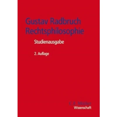 Abbildung von Gustav Radbruch Rechtsphilosophie: Studienausgabe (C. F. Müller Wissenschaft)