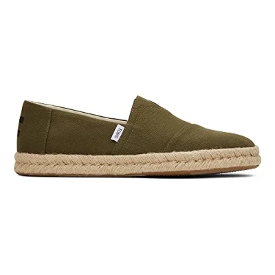 Abbildung von TOMS ALP Espadrille, Herren, Größe: 44, Olive Schuhe