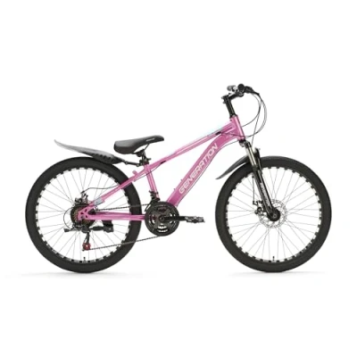 Abbildung von Generation M 760 Mountainbike 24 Zoll Rosa mit Schutzblechen