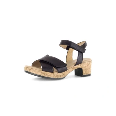 Abbildung von Gabor Comfort Riemensandalette, Damen, Größe: 38, Schwarz Schuhe