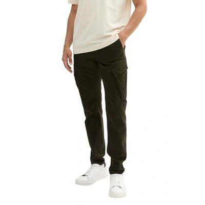 Abbildung von TOM Tailor Weiche Tapered Cargohose, Herren, Größe: Medium, Dark rosin green