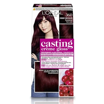 Abbildung von L&#039;Oréal Paris Casting Crème Gloss 360 Kirschschokoladen Cherry Black Haarfärbemitteln