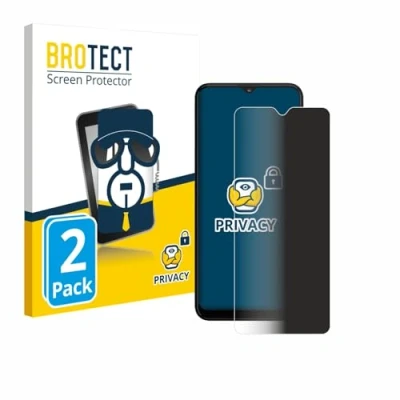 Abbildung von BROTECT (2 Stück Anti Spy Blickschutzfolie für Motorola Moto G10 Privacy Screen Protector [Displayschutz Folie, Sichtschutz, Blaulichtfilter]