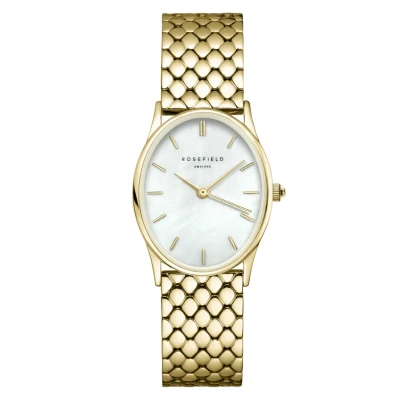 Abbildung von Rosefield OVAL Uhr goldcoloured, Damen, Größe: One Size, Gold coloured
