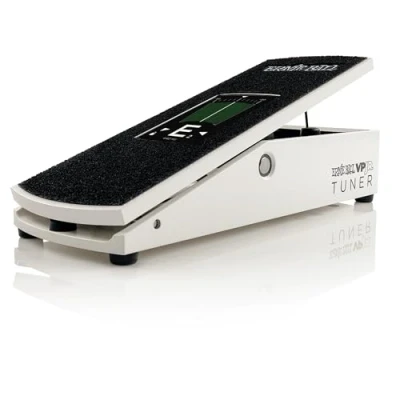 Abbildung von Ernie Ball Volume Pedal mit integriertem Tuner (VPJR), weiß